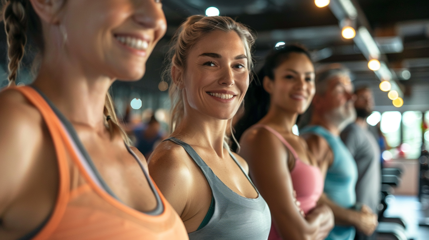 Тренер консультує клієнта